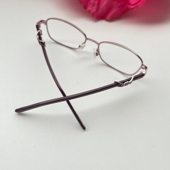 Roberto Steffani RSS 08 COL 30 Eyeglasses Frames Red Pink Square - Picture 9 of 9